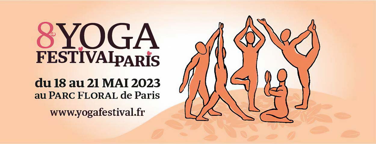 Affiche du festival de Yoga 2023